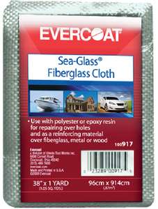 Evercoat 100912 Fiberglass Cloth 44" x 3 Yards 6 oz