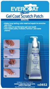 Evercoat 105653 Scratch Patch Buff White 1/2 fl. oz. Gel Coat Repair