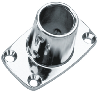 Sea-Dog Line 286190-1 90° Rectangular Base Rail Fitting