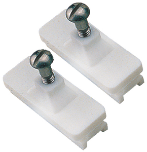 Sea-Dog Line 273261-1 Side Mount Slider Track Fitting White 2-Pack