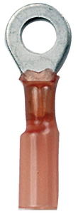 Ancor 310399 Heat Shrink Ring Terminals #10 Stud 22-18 AWG Marine Grade Red 100-Pack