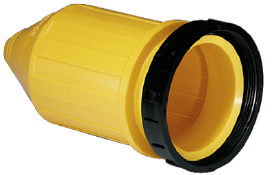 AFI 7715CRN Marinco Weatherproof Cover with Threaded Sealing Ring for 50A Connectors