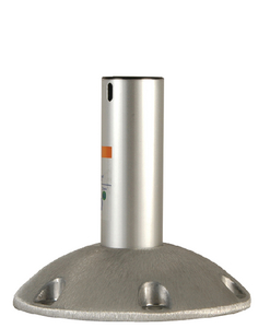 Springfield Marine 1250309LNS 2-3/8" Explorer Fixed Height Locking Pedestal Satin Finish