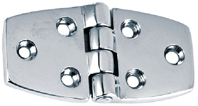 Perko 0951DP1CHR Marine Hatch Hinge 3" x 1-1/2" Chrome Plated Bronze
