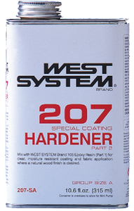 West Systems 207SA Special Clear Hardener - .66 Pint