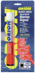 Orion 956 Handheld Orange Smoke Signal - USCG Approved Daytime Distress Signal