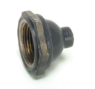 Cole Hersee 81255BP Short Toggle Switch Rubber Boot with Brass Nut