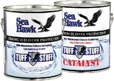 Seahawk Paints 1284QTKIT Tuff Stuff High-Build Epoxy Primer 1/2 Gallon Kit Light Gray