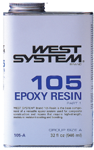 West System 105-C Epoxy Resin - 4.35 Gallon