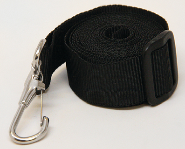 Sea-Dog Line 298172-1 Nylon Bimini Top Replacement Strap 8 Feet Black