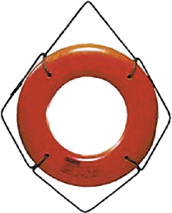 Cal June Buoys HS-20-O Hard Shell USCG Approved Life Ring 20 Inch