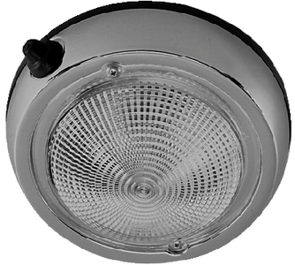 Perko 0300DP1CHR 4" Surface Mount Dome Light Chrome Plated