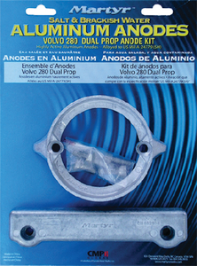 Martyr Anodes CM280DPKITA Aluminum Anode Kit for Volvo Penta 280 Dual Prop