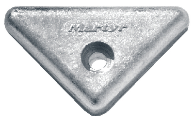 Martyr Anodes CM872793Z Zinc Transom Triangle Anode for Volvo Penta