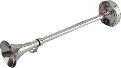 Sea-Dog Line 431530-1 MaxBlast 24V Single Trumpet Marine Horn 118 dB