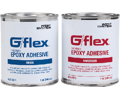 West System 6552QT G/flex 655 Epoxy Adhesive Repair Kit 2 Quart