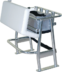 Taco Metals L10-1003-1 Neptune II Leaning Post with Rod Holders