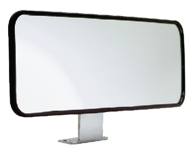 Attwood Marine 13065-4 Wide View Ski Mirror with Adjustable Base