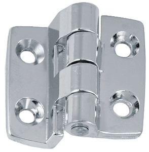 Perko 0942DP0CHR Offset Door Hinge Chrome Plated Zinc 3/8" Offset