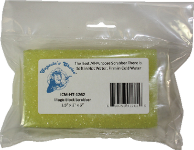 Captain's Choice ICM-HT-1262 Magic Block Scrub Marine Cleaning Pad