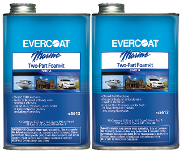 Evercoat 105612 Two Part Foam - 2 lb Density Expanding Polyurethane