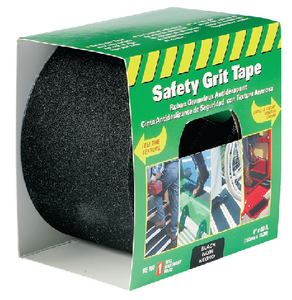 Lifesafe RE160 Gator Grip Anti-Slip Safety Tape 4" x 60' Black