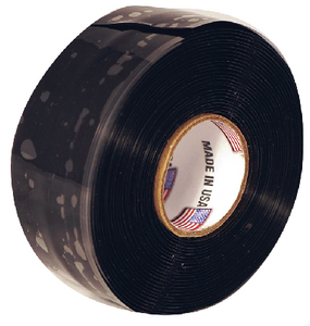 Seachoice 61471 Silicone Tape Black 1"x10'