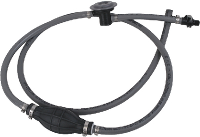 Attwood Marine 93806UUSD7 Fuel Line Hose Kit 3/8" x 6' with Primer Bulb and Sprayless Connector