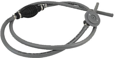 Attwood Marine 93806UFDV7 Universal Fuel Line Kit 3/8" x 6' with Fuel Demand Valve