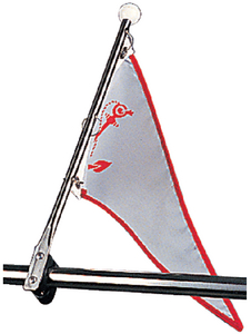 Sea-Dog Line 327120-1 Stainless Steel Rail Mount Flag Pole