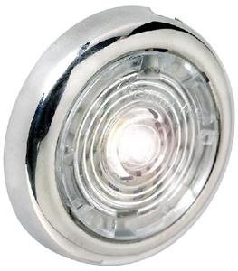 Attwood Marine 6342SS7 1-1/2" LED Interior/Exterior Light with Stainless Steel Bezel