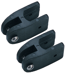 Sea-Dog Line 273630-1 Curved Windshield Hinge Black Nylon 3/16" Pin