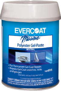 Evercoat 100695 Polyester Gel Paste for Marine Fiberglass Repair