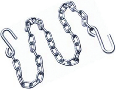 Attwood Marine 11011-7 Trailer Safety Chain with Clip 51" x 1/4"