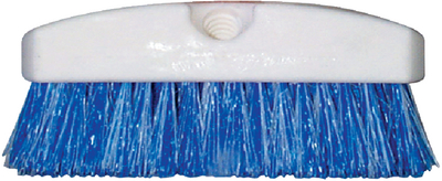 Captain's Choice M-740 8-Inch Deck Brush with Threaded Handle