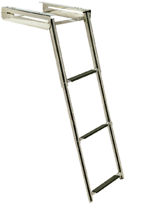 Seachoice 71251 Deluxe 3-Step Telescoping Slide Mount Boat Ladder