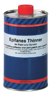 Epifanes TPVB1000 Brush Thinner for One-Part Paint and Varnish 1000ml