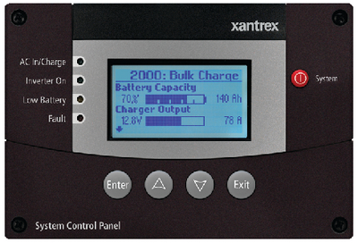 Xantrex Technologies 809-0921 Xanbus System Control Panel for Freedom SW Inverter Chargers