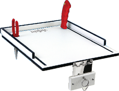 Magma T10-311B Econo Mate Bait Filet Table 12" White