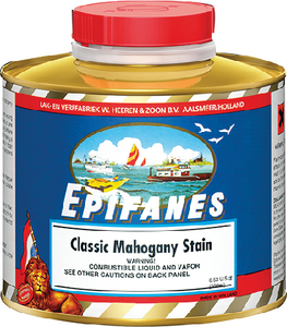 Epifanes MHS.500 Dutch Mahogany Stain 500ml Marine Wood Finish