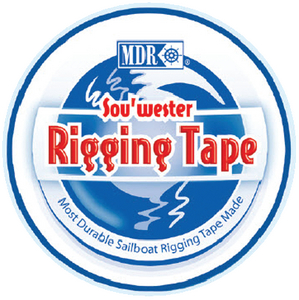 Mdr MDR013 Sou'Wester Marine Rigging Tape White Vinyl