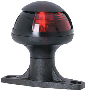 Attwood Marine 5080R7 Pulsar Port Side Navigation Light Red Raised Base