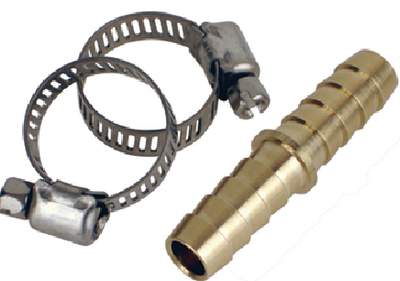 Attwood Marine 11822-6 In-Line Fuel Splice Kit with Brass Mender