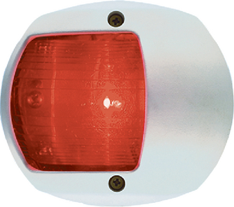 Perko 0170WP0DP1 Navigation Side Light - Red Port Light for Boats Under 20 Meters
