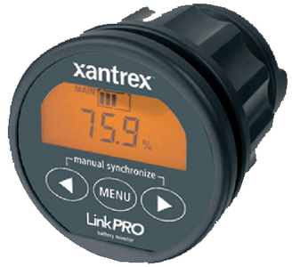 Xantrex Technologies 84203100 LinkPRO Dual Bank Battery Monitor with 500A Shunt