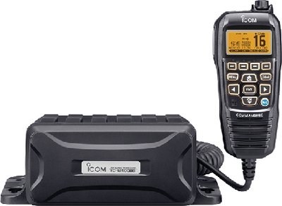 Icom M400BB Black Box Marine VHF Radio with CommandMic IV