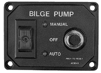 Sea-Dog Line 423040-1 Bilge Pump Control Panel with Circuit Breaker