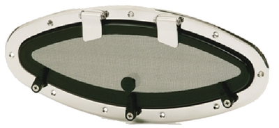 Bomar S616MBSS Classic Series Stainless Steel Elliptical Portlight