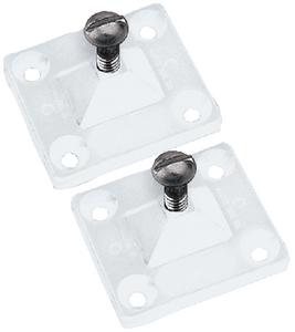 Sea-Dog Line 273256-1 Deck Hinge Side Mt Hd Wht Pr
