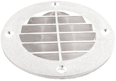 T-H Marine LV1FWDP Louvered Vent Cover 5-5/8" OD White